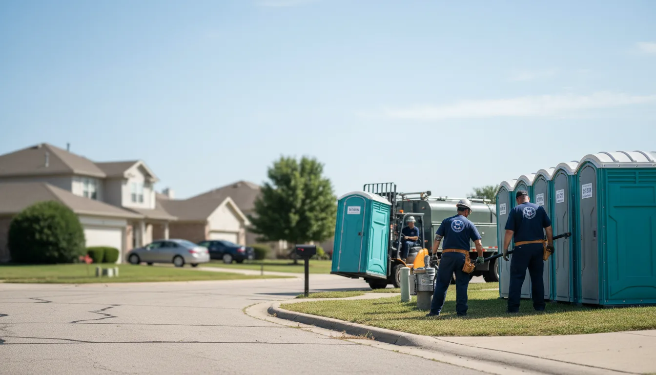 Porta Potty Rental in Fall Creek, WI near me